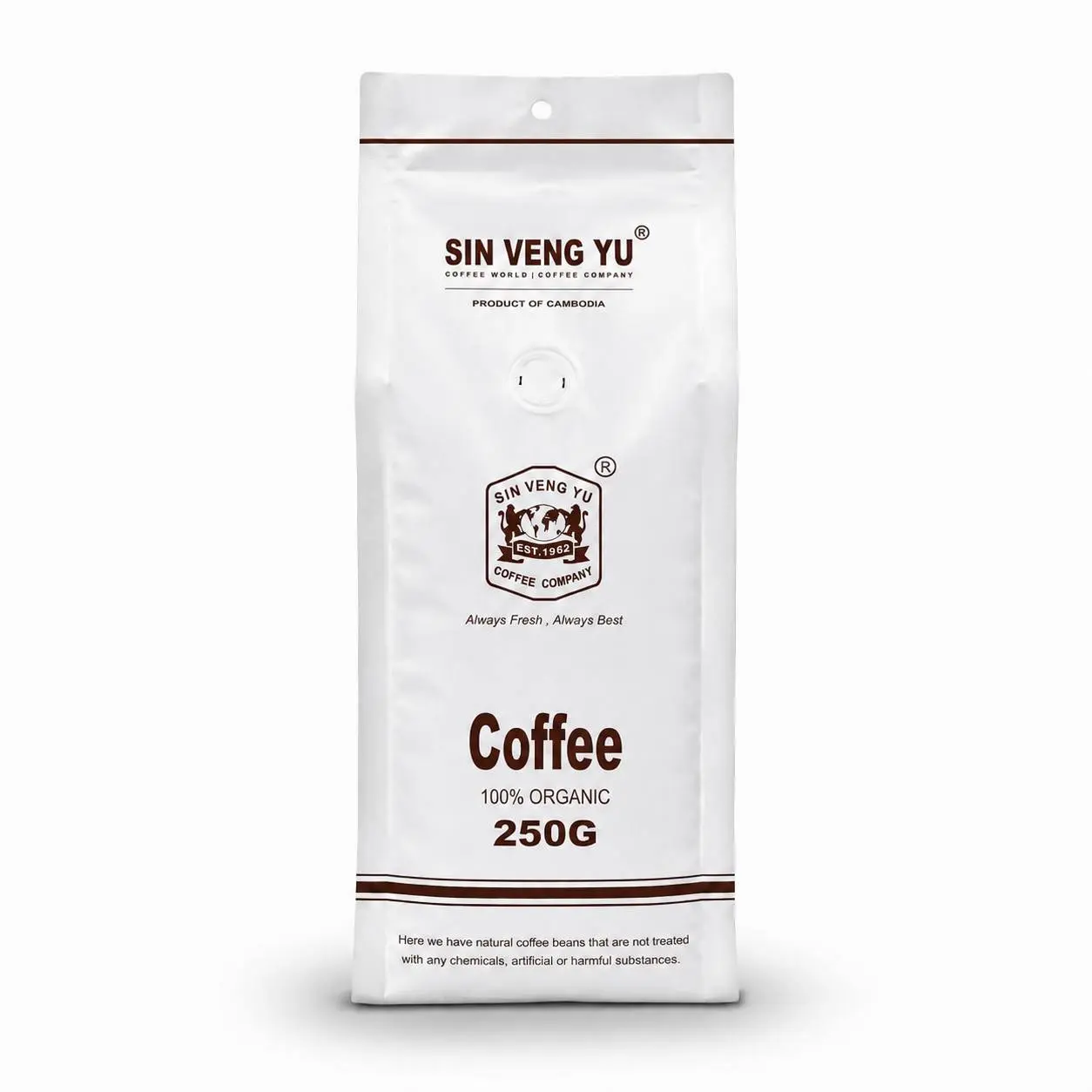 Laos Arabica coffee bag