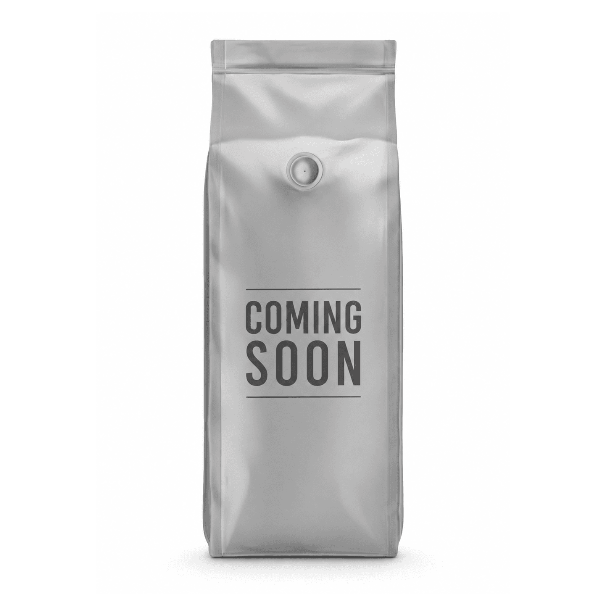 COMING SOON coffee bag